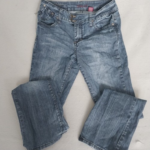 GITANO jeans size 8 .. 2 button/zip... fancy back pockets - Picture 2 of 9