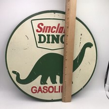 Sinclair Dino Gasoline Metal Sign 12&rdquo;Reproduction