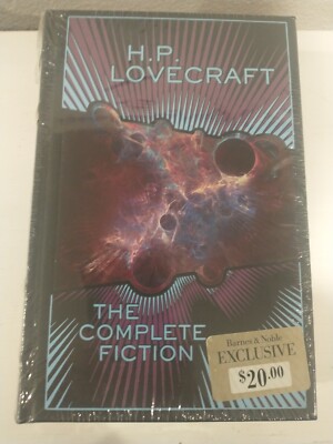 H.P. LOVECRAFT: THE COMPLETE FICTION TALES of HP Lovecraft Leatherbound SEALED