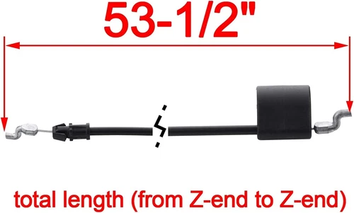 4PCS 183281 Lawn Mower Throttle Cable for Craftsman 917 Husqvarna 7021P Poulan - Picture 3 of 9