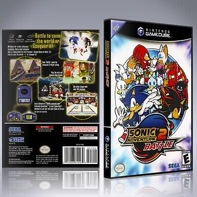 Sonic Adventure 2 Battle (GameCube, 2002) NM Disc Complete CIB Manual FAST  SHIP