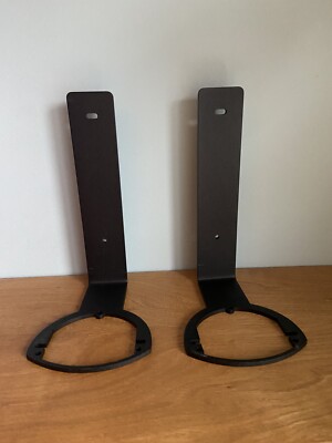Staffa A Parete Angolare Regolabile Per Altoparlante Bang & Olufsen Beolab 6000, Finitura Nera Texturizzata