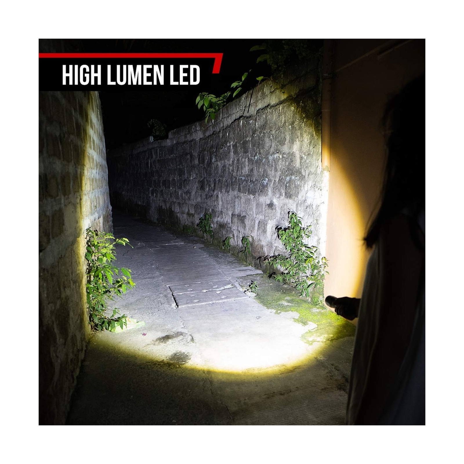 GearLight S1050 LED Flashlight Pack 2 Bright, Zoomable Tactical