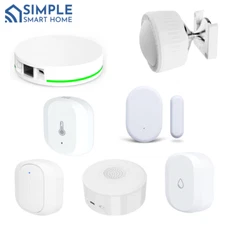 Smart Home PIR Tuya Switch ZigBee WIFI Hub Motion Door Temperature Sensor Button