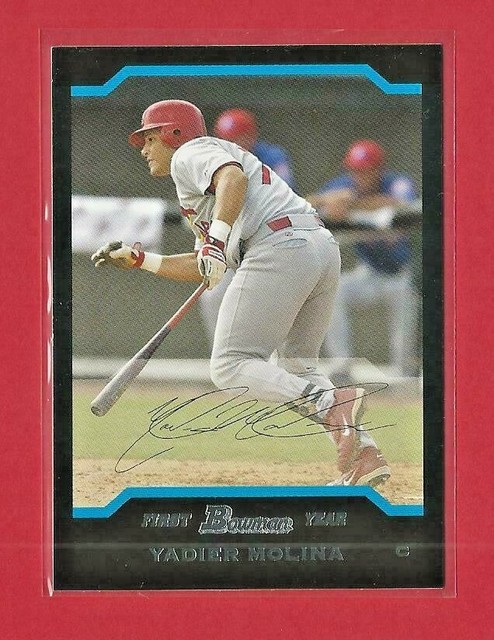 2004 BOWMAN YADIER MOLINA ROOKIE CARD 301 EBay