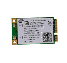 Wireless Network Card Mini PCI-E WiFi 802.11 Adapter 512AN MMW For HP 6530B 2...