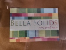 Moda Bella Solids Junior Layer Cake -Twenty 10 Squares -HAY 9900JLC-104 -OOP