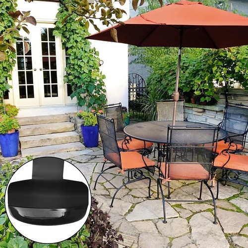 36 Pack 1.5 Inch Wrought Iron Patio Furniture Feet Glides Cups for Metal Chairs - Picture 4 of 7