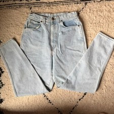 Vtg Chic high-rise tapered mom jeans 28/28.5 (labeled 14) made in USA cotton