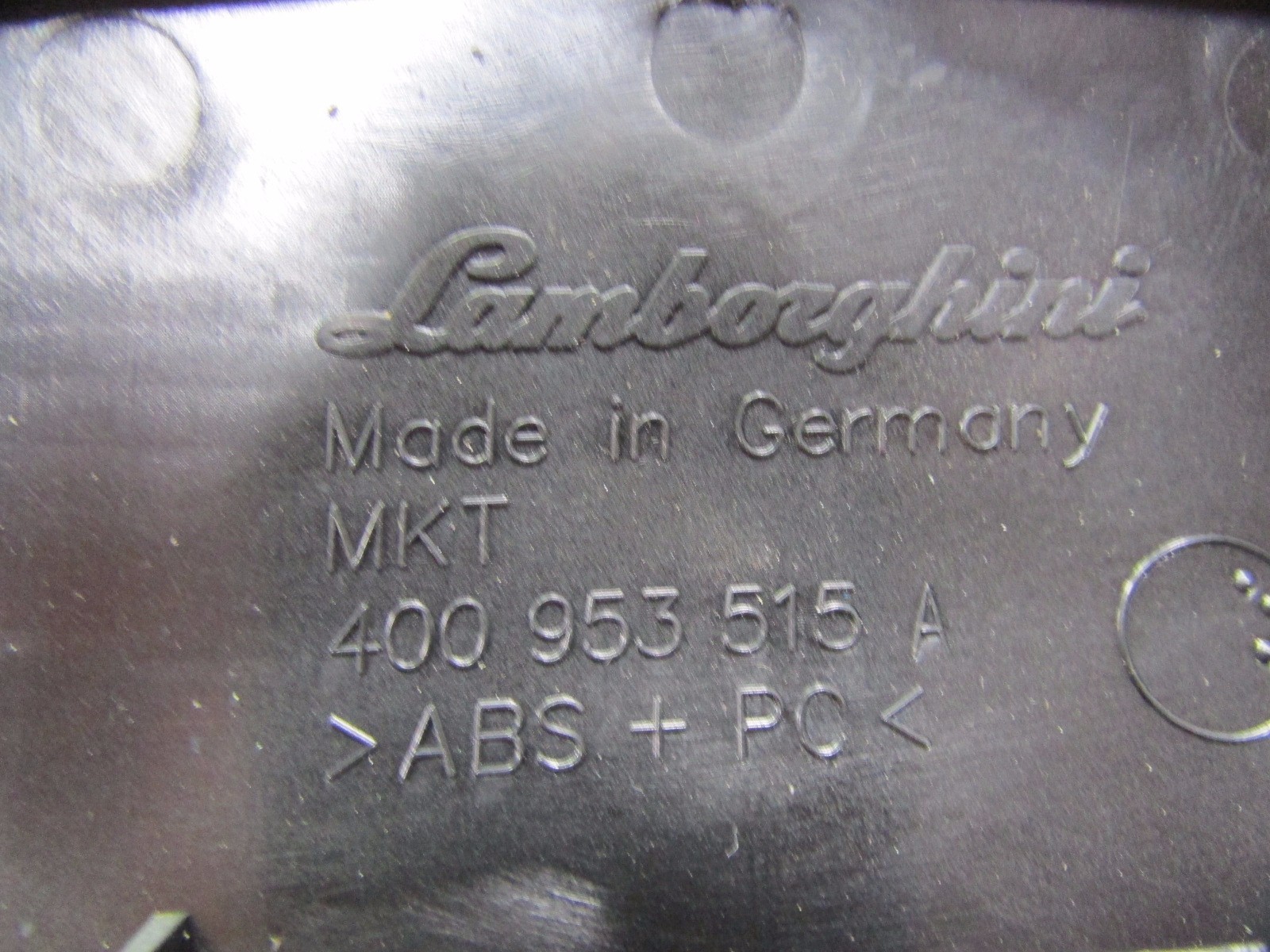 Lamborghini Gallardo, LP550, LP560, Upper Column Cover, Used, P/N 400953511