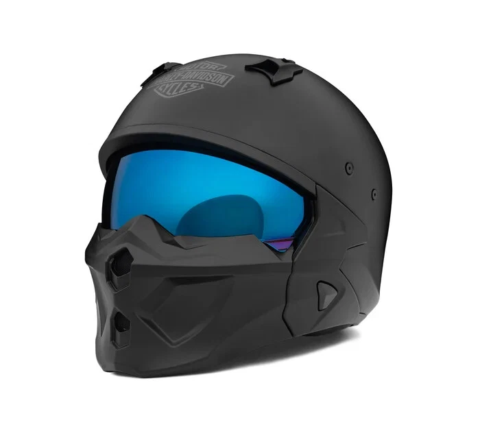 HARLEY DAVIDSON Men s Gargoyle X07 2 in 1 Helmet Black