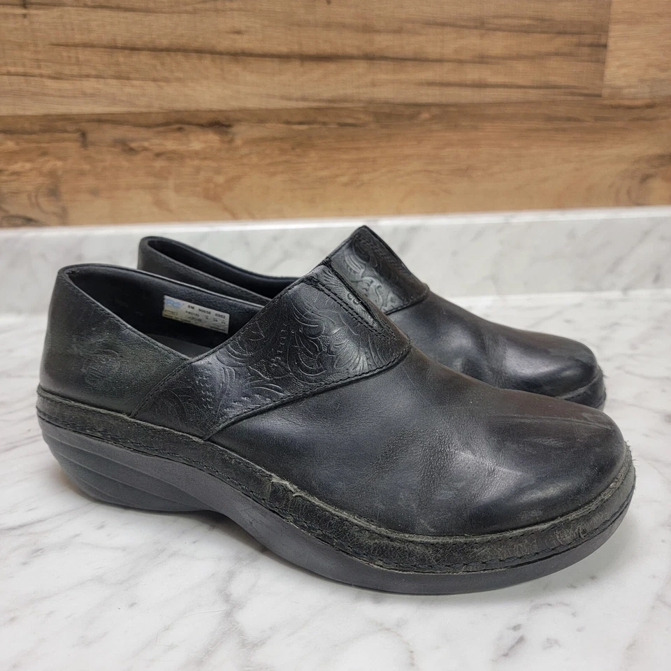 Mujer 8 M Timberland PRO 90658 Zapatos de Trabajo Zuecos Cuero Negro Resistente al Deslizamiento Foto 2 de 4