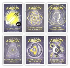 Isaac Asimov Foundation Series 6 Books Collection Set, Books 1-6 NEW Paperback