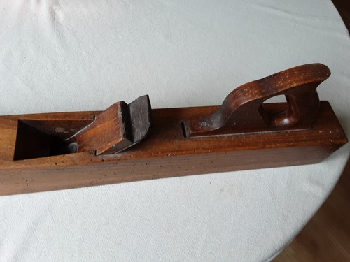 ANCIENNE VARLOPE ESTAMPILLÉE rabot outil menuisier charpentier Collection vintag EUR 25,00