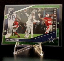 2022 Donruss Elite DAK PRESCOTT Field Vision GREEN #FV6 Dallas Cowboys 