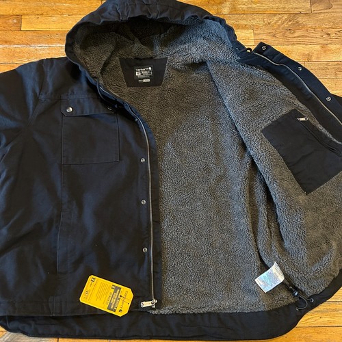 CARHARTT ~ 4XL ~ NEW Sherpa-Lined Relaxed-Fit Washed Duck Utility Jacket Warmth2 - Picture 12 of 24