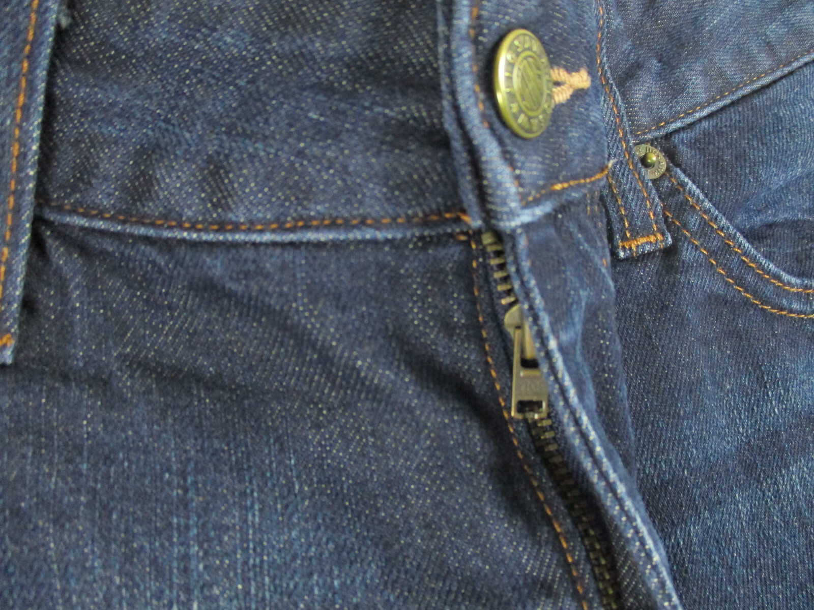 Jigsaw Jeans Womens W30 L33 Blue Denim Zip Fly Bootcut Casual Classic