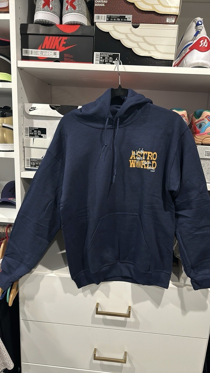 パーカー・フーディ Travis Scott Astroworld Houston Exclusive Hoodie Travis Scott Astroworld Houston Exclusive Blue Hoodie (93665