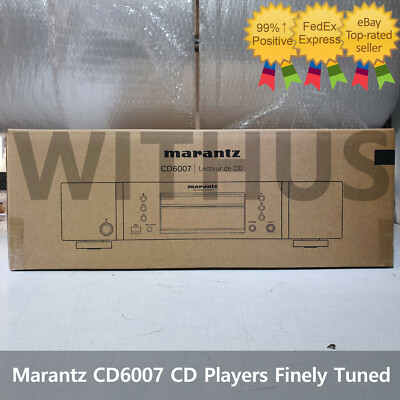 Marantz CD6007 CD Players Finely Tuned CD Player 220V_Black- Express_