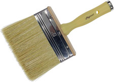 Deck Stain Brush 5-Inch Paint Brush, Medium Size for Quick Decking, Fence, Walls