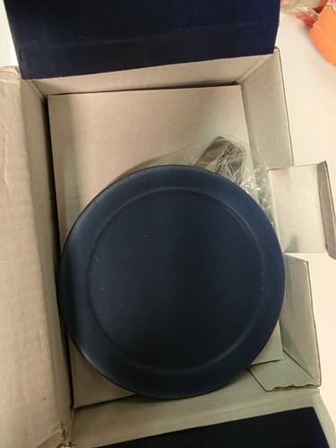 Nuova tazza DAVIDsTEA The Nordic, design blu, ceramica geometrica sfaccettata - Foto 4 di 5
