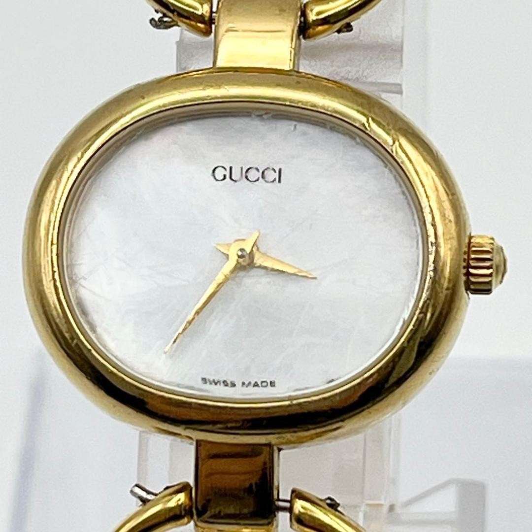GUCCI バングル時計 1600 ゴールド GUCCI 1600 Gold Bangle Watch for Women for sale online | eBay