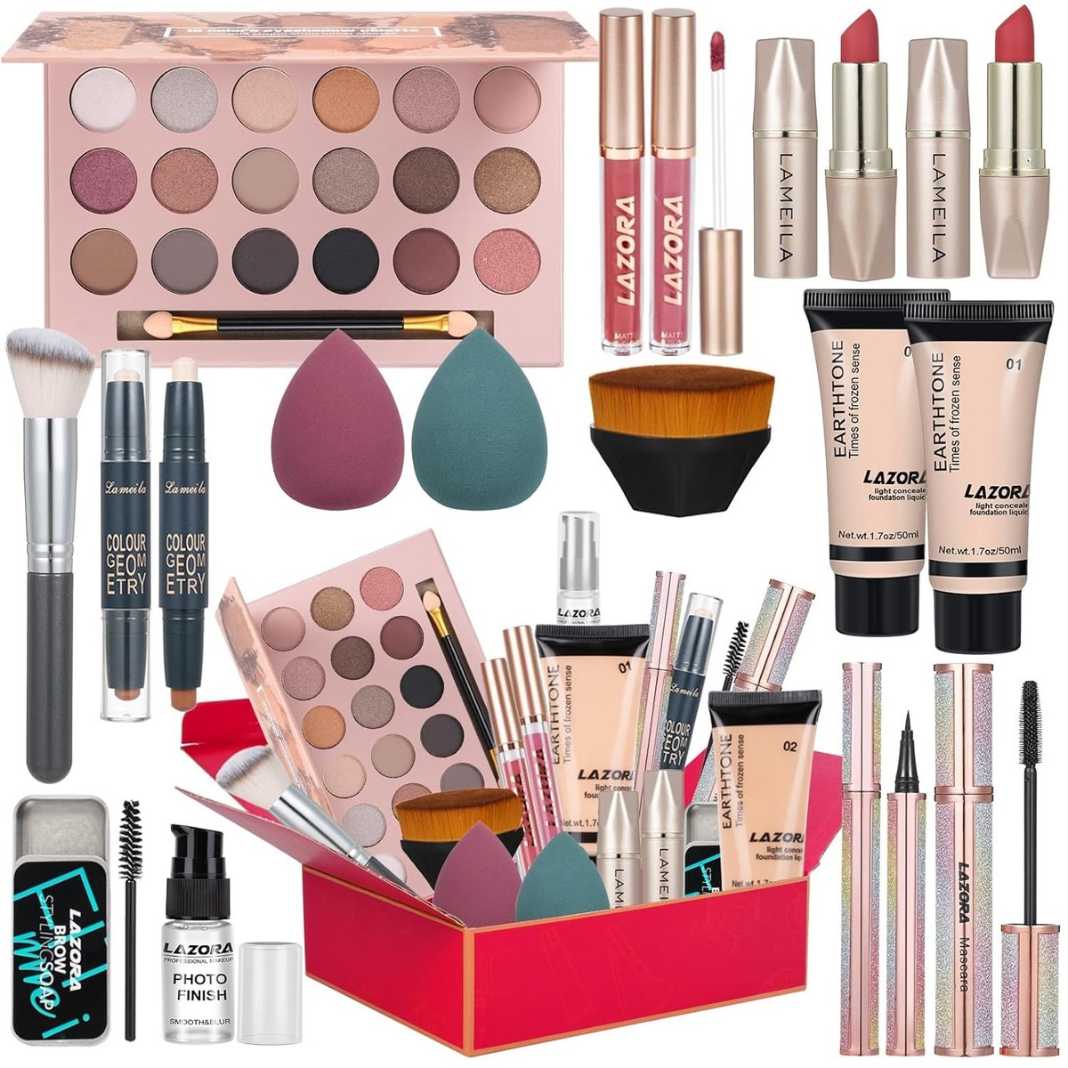 Makeup Kit for Women Full Sets teens (18 Eyeshadow Set)