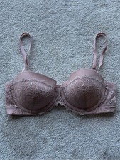 Maidenform Lace Balconette Push-up Bra - Mauv...
