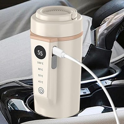Multifunktionaler Auto Wasserkocher 500ml 12V 96W mit Schnellaufheizung Funktion