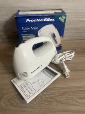 Proctor Silex 5 Speed Hand Mixer Bowl Rest M 62515 No Mixing Paddle Attachments