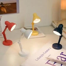 Mini Clip LED Book Light Foldable Table Lamp Travel Reading Night Light UK
