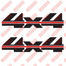 4x4 Decals 4x4 Lined Chevrolet Truck Stickers 1500 2500 Any Size Any Color