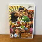 Punch-Out - Nintendo Wii with Manual VG condition Tested Works Rare!