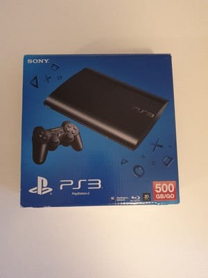 Playstation 3 Super Slim OVP Inkl. Controller OHNE HDD 12GB  | Getestet