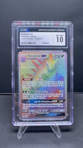 Tyranitar-GX graded CGC 10 for sale on eBay