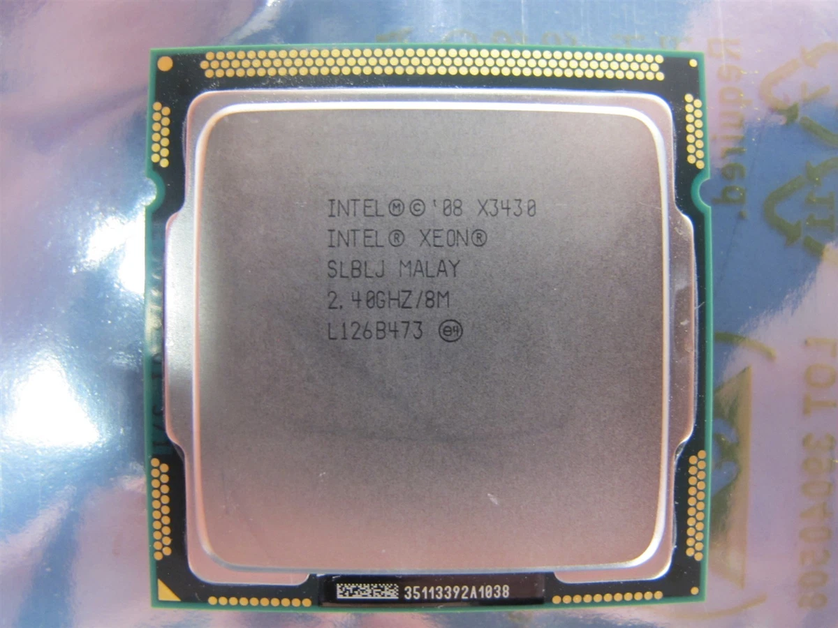 Intel Intel Xeon X3430 Computer Processors (CPUs) for sale | eBay