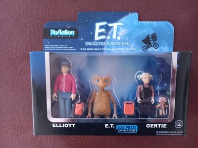 Funko Reaction E.T. Elliott, Gertie Set Limitiert, 3 Figuren