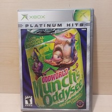 Oddworld Munch's Oddysee Microsoft Xbox No manual