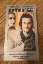 Buffalo 66 VHS Vincent Gallo Christina Ricci Cult Classic Screening SEALED RARE