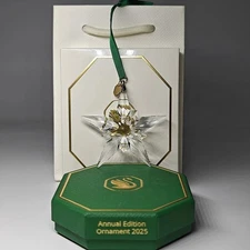 2025 AUTHENTIC SwarovskiCrystal ANNUAL EDITION LARGE CHRISTMAS ORNAMENT 5691172