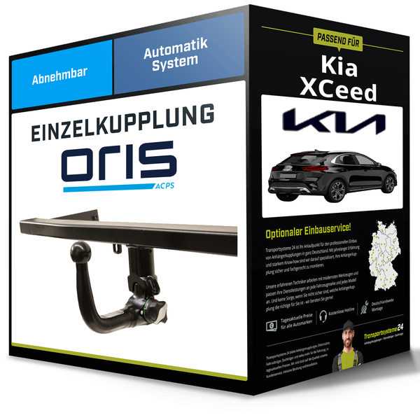 Abnehmbare AnhäNgerkupplung für Kia Xceed 09.2019-Jetzt Typ CD Oris NEU-image