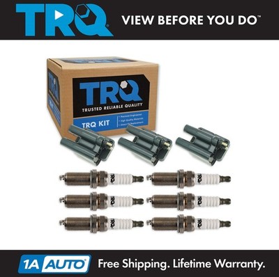 TRQ Ignition Coils & Spark Plugs Fits 1991-1996 Dodge Stealth