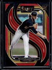 2025 Panini Select Braxton Ashcraft Premier RC Maroon Prizm #/149 Pirates