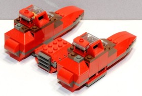 LEGO Star Wars Twin-Pod Cloud Car 7119 Complete w Manual no box