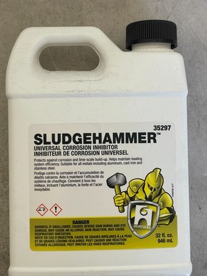 Hercules 35297 Sludgehammer Universal Corrosion Inhibitor 32 Fl. Oz NWB