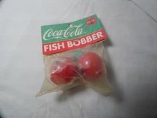 Vintage Coca-Cola / Coke Collectibles - 2 Fishing Bobbers