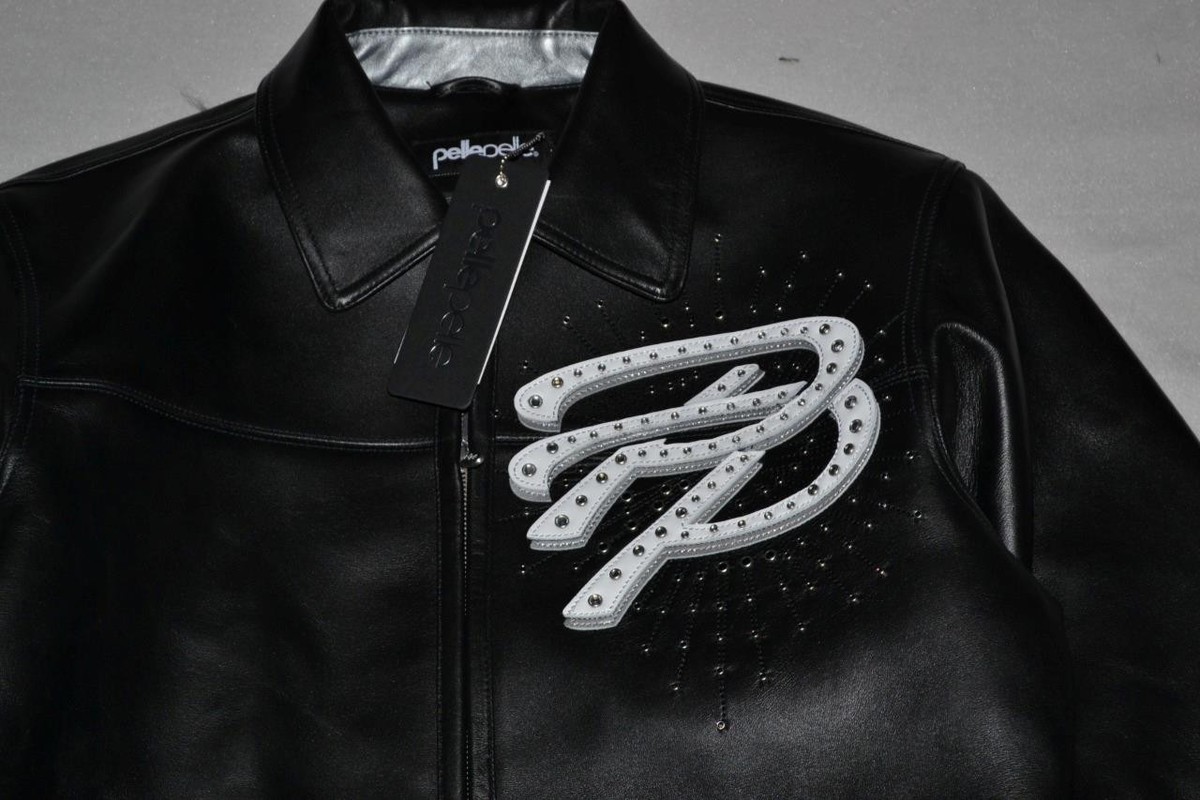 Pelle Pelle Men's LEATHER GREATEST OF ALL TIME Jacket BLACK