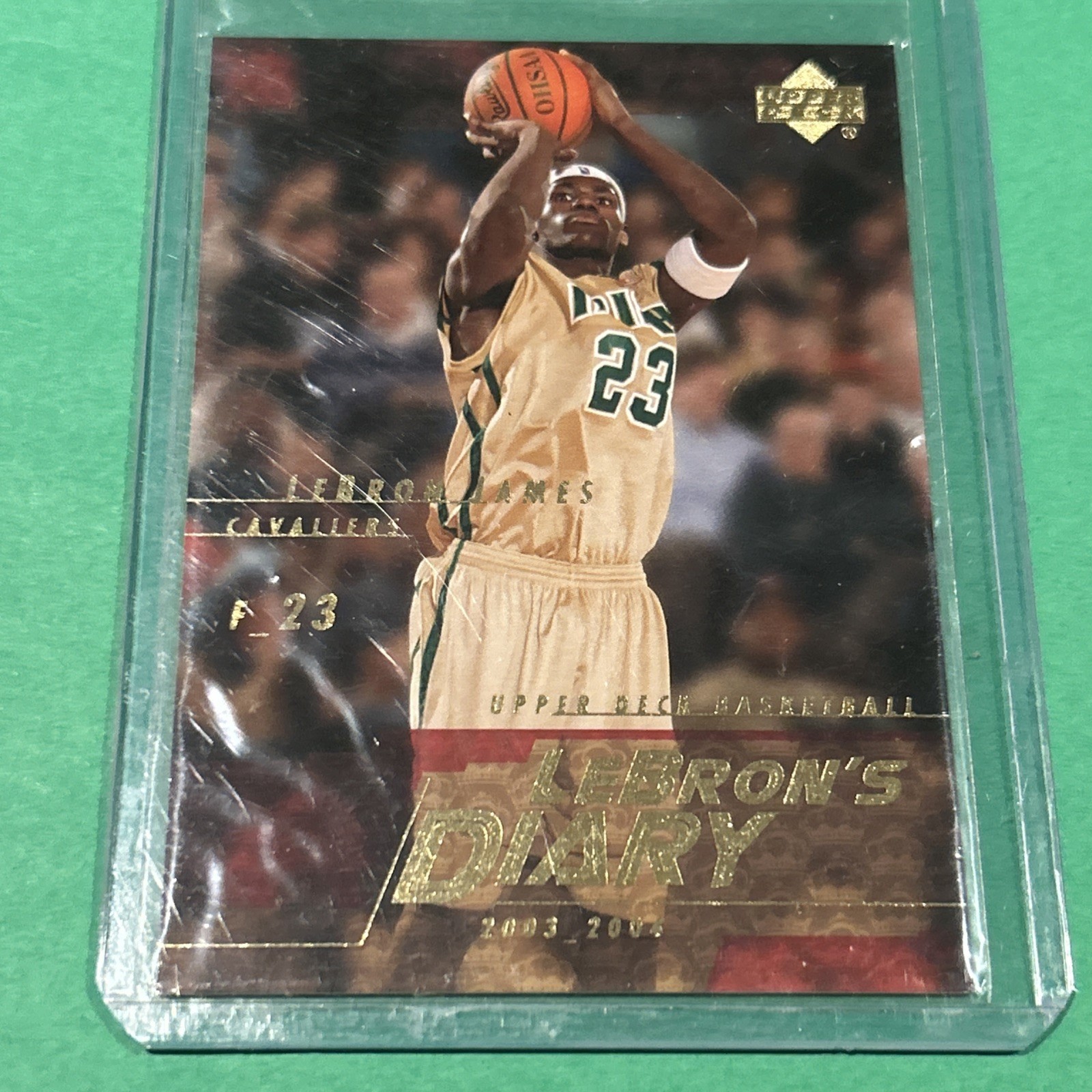 2003-04 Upper Deck - Lebron's Diary LeBron James #LJ3 (RC)