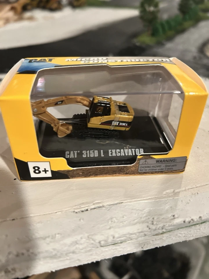 CAT CATERPILLAR 315D L EXCAVATOR YELLOW "MICRO" MODEL BY DIECAST MASTERS 85970DB - Image 3 of 4
