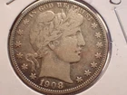 1908 O Barber Half Dollar...Fine...Check it out !!!